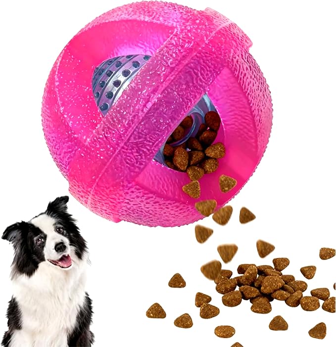 Indestructible Dog Balls 3.5 Inch Tough Chew Toys for Aggressive Chewers