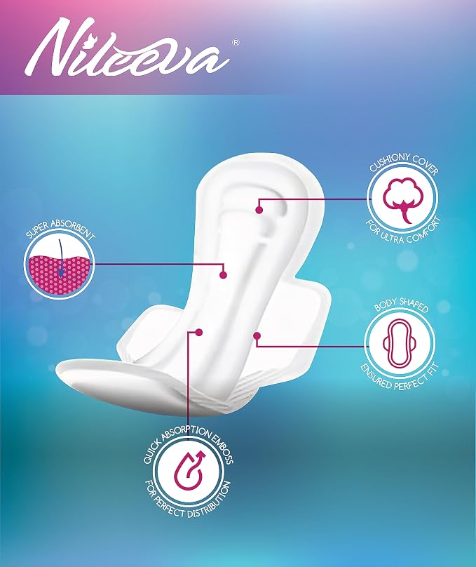Care Maxi Sanitary Napkins with Wings – Ultra Soft, Super Absorbency & Individually Wrapped Super Value Bulk Pack (14 Pads/Pack X 36 Packs = 504 Pads)