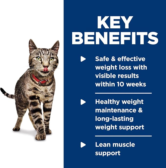 Hill's Science Diet Adult Perfect Weight Wet Cat Food | #1 Veterinarian Recommended, Roasted Vegetable & Chicken, 2.9 oz. Cans, 24-Pack
