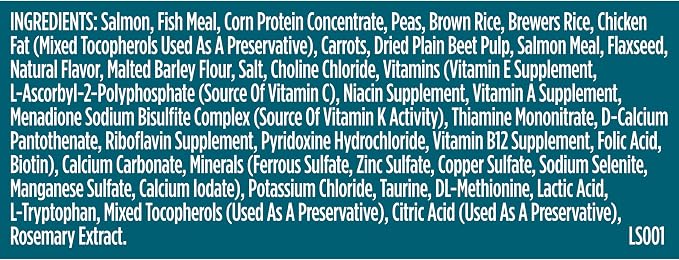 Nutrish Dry Cat Food, Salmon & Brown Rice Recipe, 14 lb. Bag (Rachael Ray) | Suitable for Cats of All Life Stages, No Artificial Flavors, Nature Food with Added Vitamins, Minerals & Nutrients
