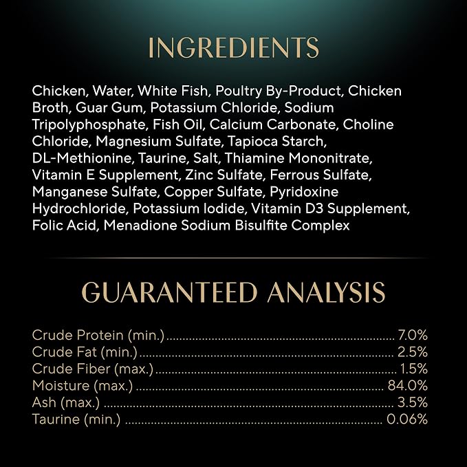 Sheba Perfect Portions Pate Wet Cat Food, Signature Seafood, 2.6 oz, 24 ct | Grain-free, made in USA, 48 servings, no fillers, real fish, complete & balanced all life stages, twin-pack trays