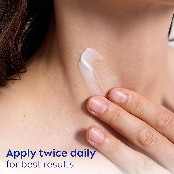 NIVEA Skin Firming & Anti Wrinkle Neck & Chest Cream with Coenzyme Q10,Creatine and Provitamin B5,Skin Firming Cream Reduces the Look of Fine Lines and Wrinkles,6.7 Oz Tube,(Pack of 2)