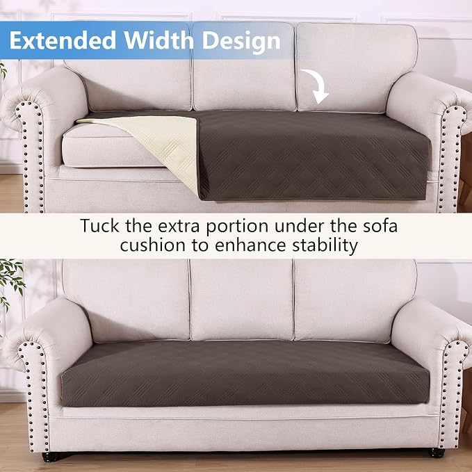 Waterproof Reversible Dog Blanket, Soft Couch Cover for Dogs Washable | Dual-Sided Waterproof Pet Bed Blanket, Resist Stains Spills & Pet Hair, Practical Furniture Protector For Pets, Size 40"x70"