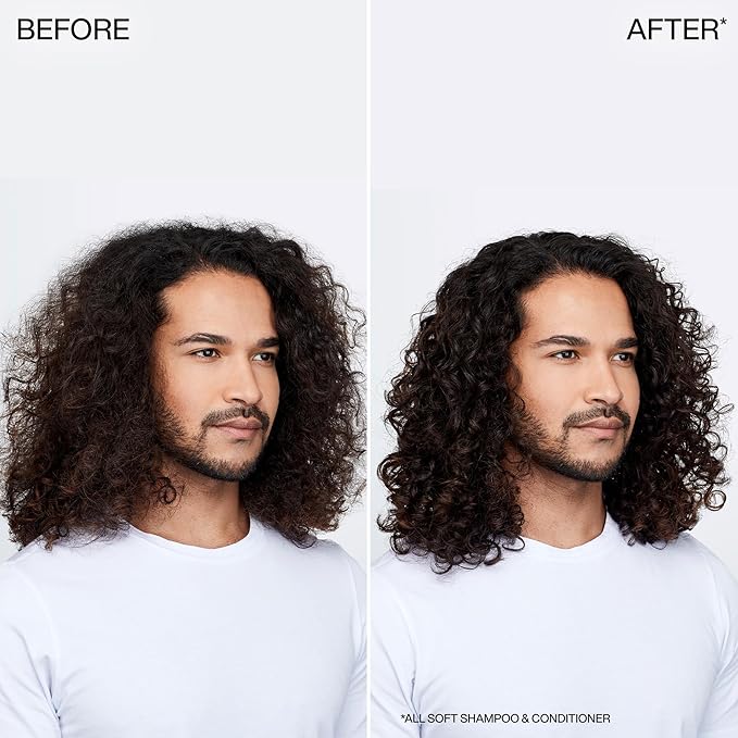 Redken All Soft Conditioner | Moisturizes and Deeply Hydrates| Softens, Smooths, and Adds Shine| Nourishing Conditioner for Dry Hair | Safe for Color-Treated Hair | With Argan Oil