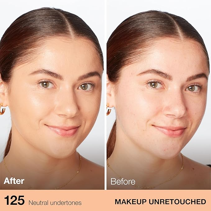 Maybelline Fit Me Dewy + Smooth Liquid Foundation Makeup, Nude Beige, 1 Count (Packaging May Vary)