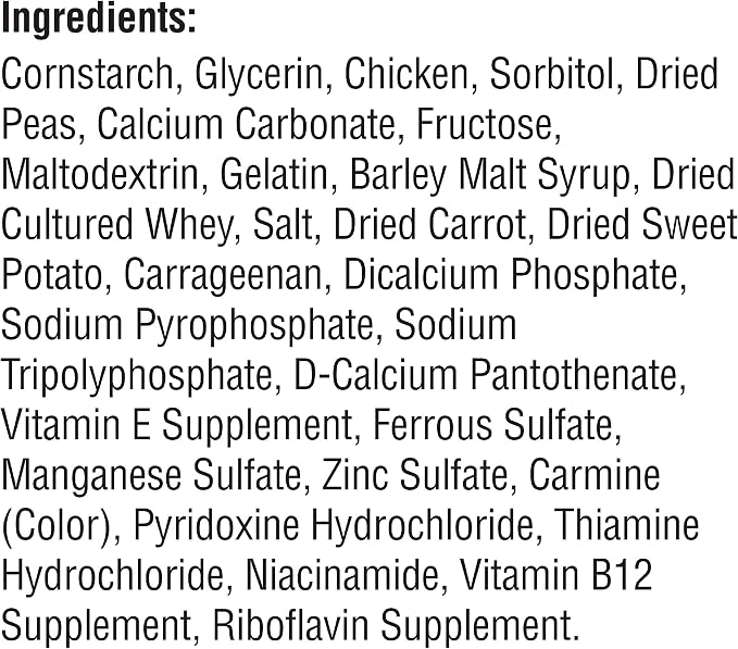 SmartBones Mini Bones Rawhide-Free Dog Treat, With Real Chicken, 30 Count | Easy To Digest Chew, No Artificial Preservatives or Flavors, Vitamin & Mineral Enriched, Maintains Healthy Teeth, Small Dogs