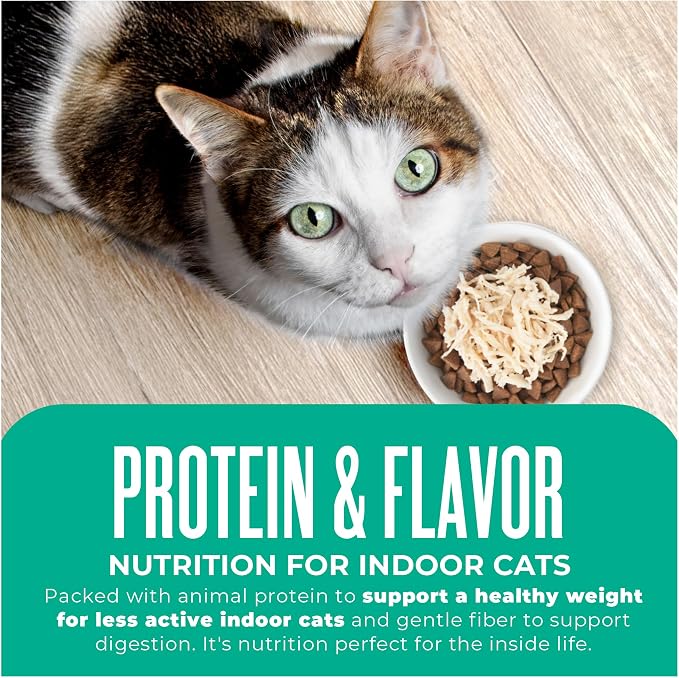 Tiki Cat Born Carnivore Dry Cat Food, Trout & Menhaden Fish Meal | Supports Healthy Weight and Immune System, Crunchy Kibble Texture, 66 Percent Animal Ingredients, Grain Free Recipe