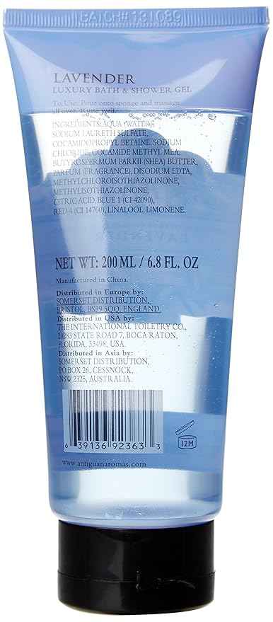 AAA by Somerset Lavender Bath & Shower Gel by Somerset, 6.76 Fl Oz B00JWQRS0I, 92363