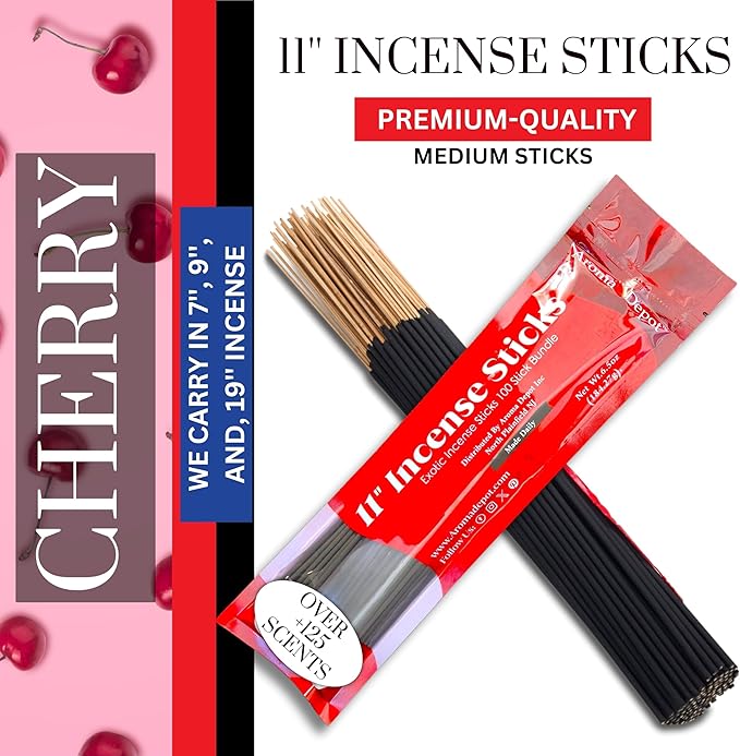 Aroma Depot 4 fl oz Cherry Fragrance Oil for Candles, Soap Making, Wax Melts, Diffusers, Body Oil Blends & Incense (120ml)
