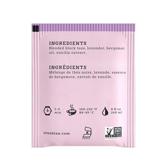 Stash Tea Breakfast in Paris Black Tea, Box of 100 Tea Bags