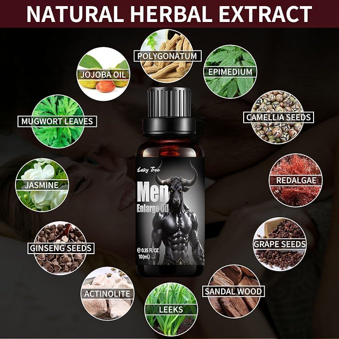 Men Enhancement Grow Oil, Extra Strength Massage Oil for Super Mens, PenI Health for Skin Hydration & Sensitivity for Men’s Health Moisturize Skin, sngz