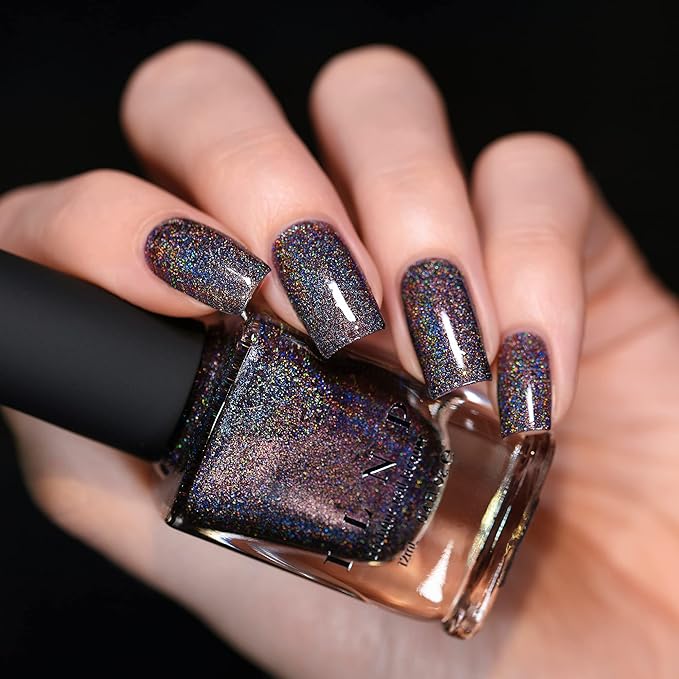 ILNP Penthouse - Regal Dark Purple Ultra Holo Nail Polish