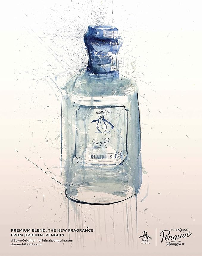 Original Penguin Premium Blend Eau De Toilette for Men - Mens Cologne, Long Lasting Perfume, EDT, Fragrance with Notes of Bergamot, Lime & Musk - 3.4 fl oz (100 mL)