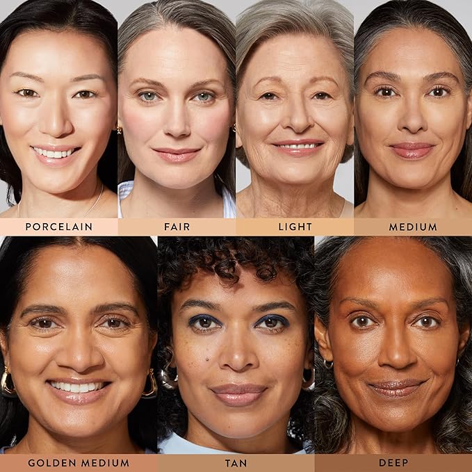 LAURA GELLER NEW YORK The Ideal Fix Concealer - Deep - Buildable Medium to Full Coverage Liquid Concealer - Covers Under Eye Dark Circles & Blemishes - Long-Lasting