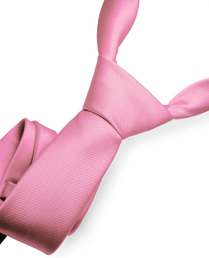 RBOCOTT Solid Color Tie Formal Necktie for Men