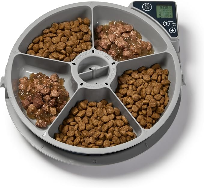 Cat Mate C500 Automatic Digital Pet Feeder for Dogs and Cats BPA and BHT Free with Ice Packs