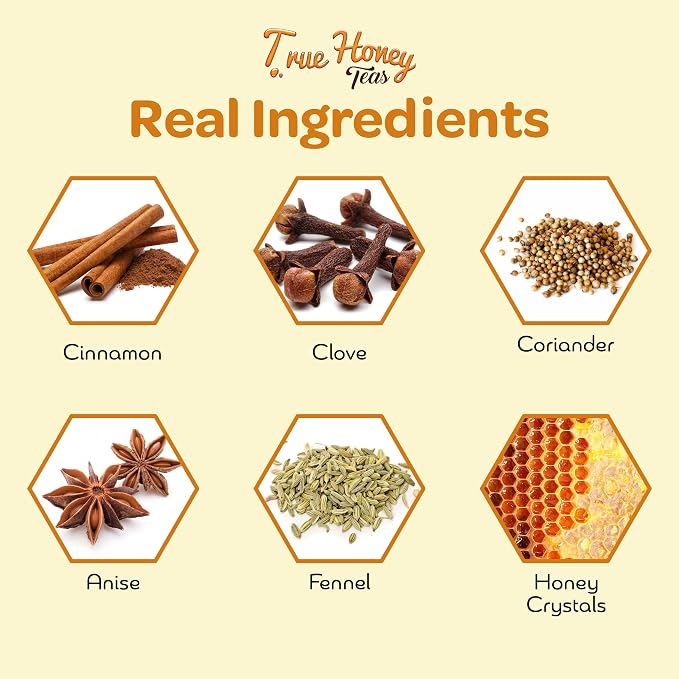 Honey Infused Spiced Chai Single Serve Tea (12)