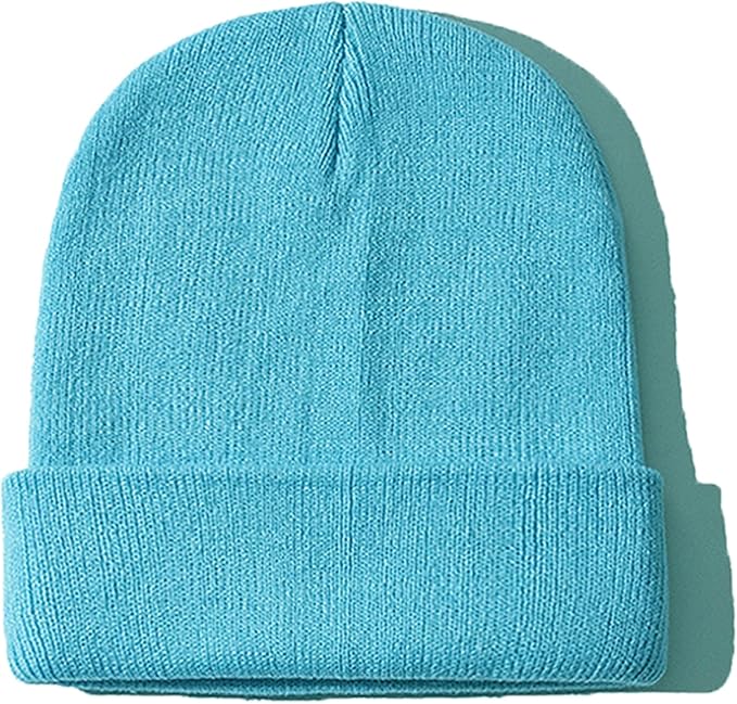 ZOORON Beanie for Women Men Ski Watch Cap Cuffed Plain Skull Knit Hat Soft Fisherman Winter Hat