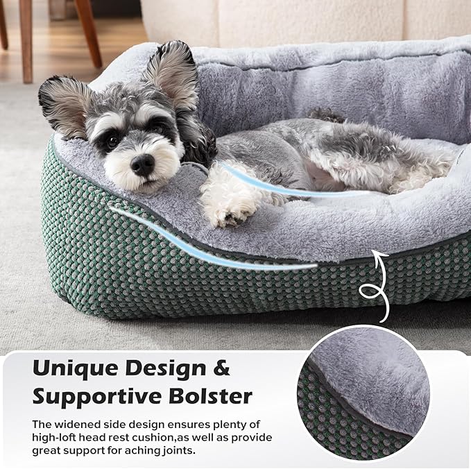 Large Dog Beds Large Sized Dog, Washable Orthopedic Warming Soft Sleeping Durable with Anti-Slip Bottom