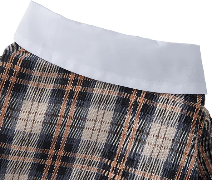 GabeFish Pets Wedding Jackets Suit for Dogs with Bow Tie Puppy Cat Formal Clothes Shirt Tuxedo (Coffee, XL (Chest 18.8in/48cm))