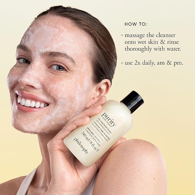 philosophy purity made simple facial cleanser 3 fl oz