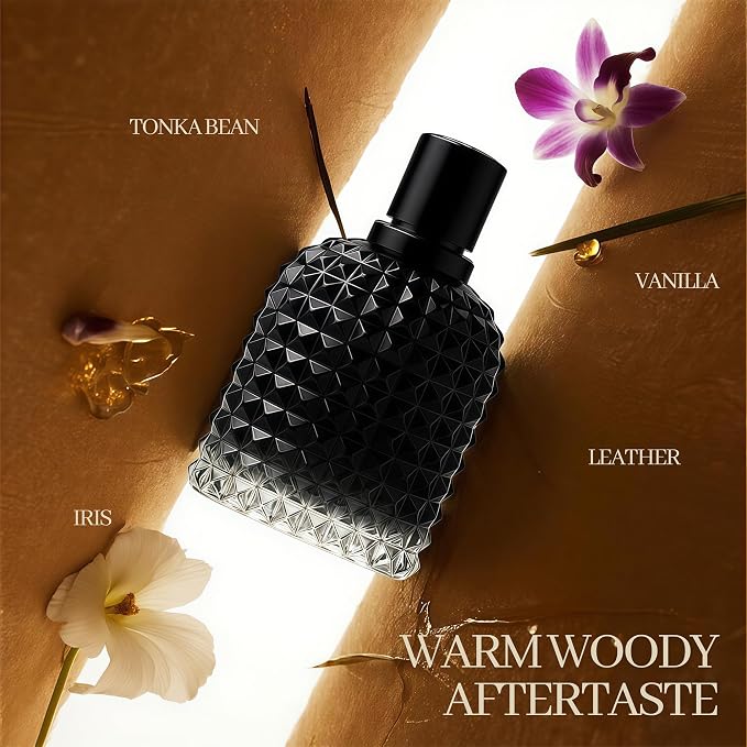 A CENTER 3Pack Men Colognes Combo Set Milano,Very Excited,Valuable Paris 3.4 Fl Oz Each Eau De Parfume Spray with Woody Floral & Fruity Scent Perfume Gift Set Day to Night Use Fragrances