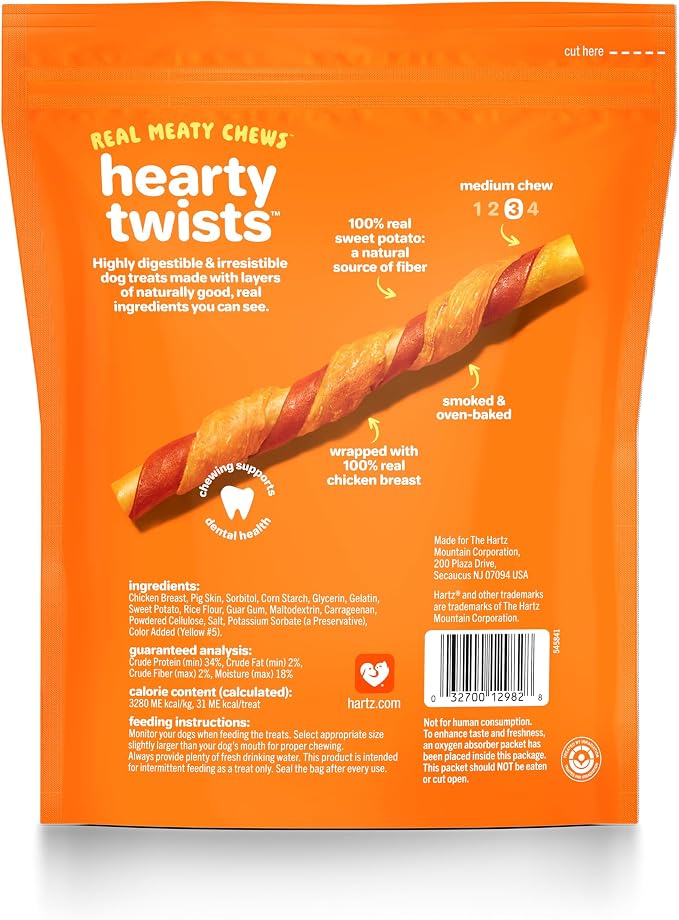 Oinkies Chickentastic Hearty Twists, 24 Count