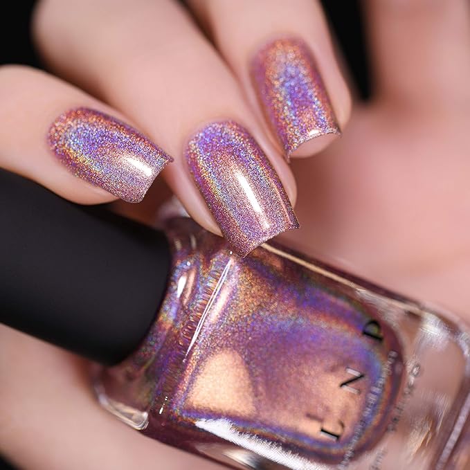 ILNP Get Cozy - Radiant Blush Pink Ultra Holo Nail Polish