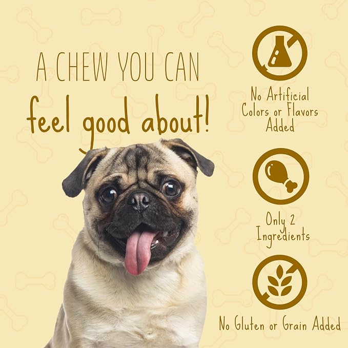 Better Belly Originals Small Roll Highly Digestible Dog Treats, 20 Count | With Real Chicken Liver Flavor, Long-Lasting Digestible Chew, No Grain Added, No Artificial Colors Or Flavors, For Adult Dogs
