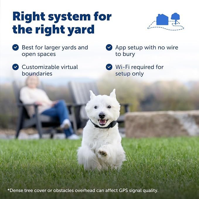 PetSafe Guardian GPS 2.0 Dog Fence + Tracking, 1/2 Acre or More
