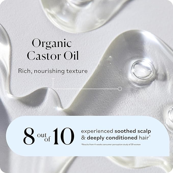 Sky Organics - Castor Oil Organic - Volumizing Hair Oil - Scalp, Lashes, Brows - Pure Castor Oil Cold Pressed - Natural Conditioner - Omega Fatty Acids, Vegan - Beauty, Hair Care, & Self Care - 8oz