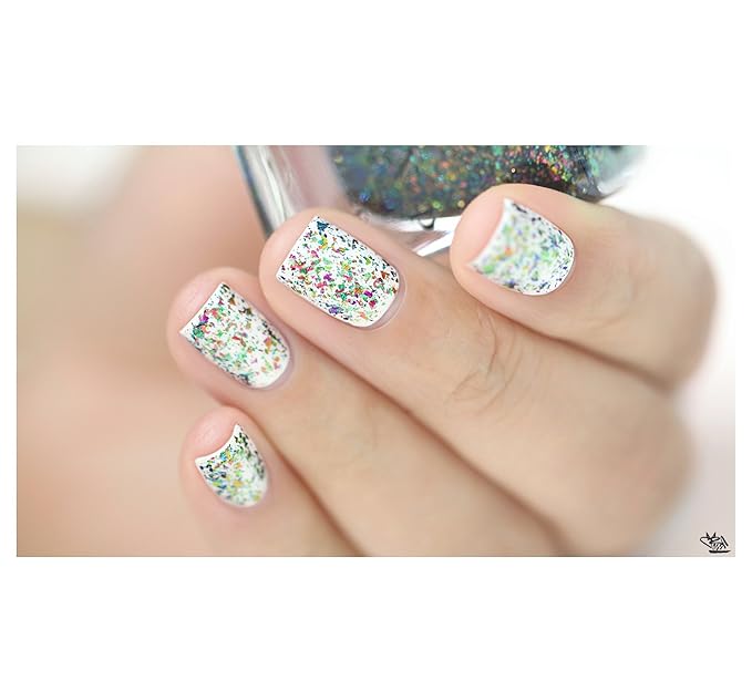 ILNP Ferris Wheel - Green, Gold, Blue, Red, Purple, Pink Ultra Chrome Flakie Nail Polish