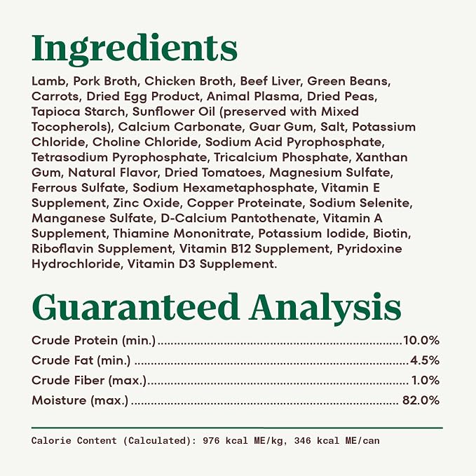 Nutro Hearty Stew Wet Dog Food, Meaty Lamb, 12.5 oz, 12 Pack | Grain-free, real lamb #1 ingredient, cuts in gravy, no corn, wheat, soy, made in USA facilities, canned dog food