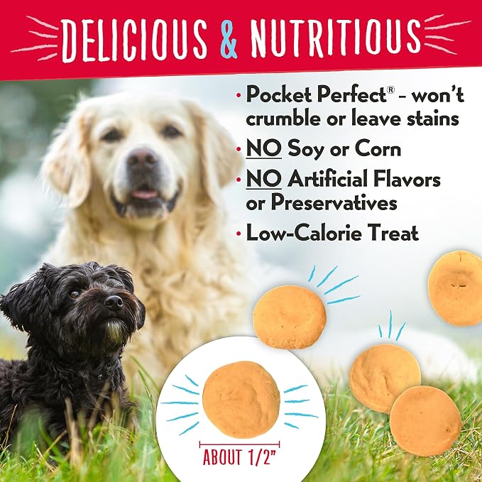 Charlee Bear Original Dog Training Treats, Chicken Soup & Veggie, 16 oz | Pocket-sized Training Treats, Crunchy Dog Treats, Limited Ingredient Recipe, Under 3 Calories per Treat, Made in USA