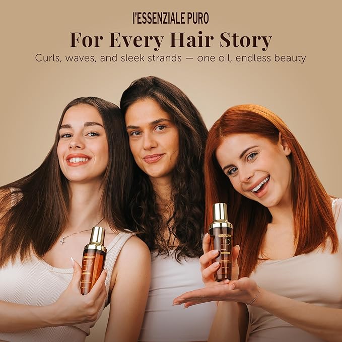 Dubai Premium Moroccan Argan Hair Oil & Body Elixir - Lightweight Treatment for Dry Damaged Hair, Split Ends - Controls Frizz, Boosts Shine, Hydrates Skin - 100 mL (3.38 Fl Oz) - (Bottle Only)