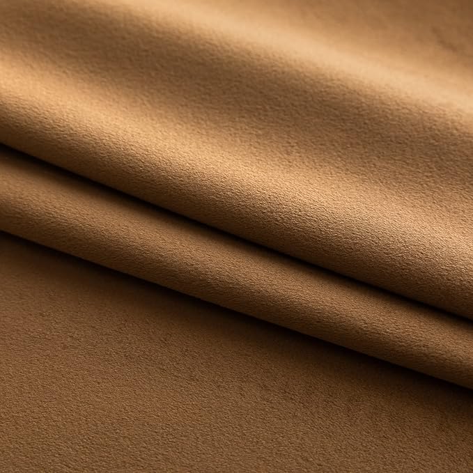 NiNi ALL Decorative Throw Pillow Covers Pack of 2, Velvet Cushion Case for Couch Bedroom Living Room Outdoor, Pillow Covers 20x20 Inch（50 x 50 cm） Brown | Soft Solid Boho Cushion Squar Pillow Cases for Chair Sofa Bedroom Farmhouse Living room Modern Lu...