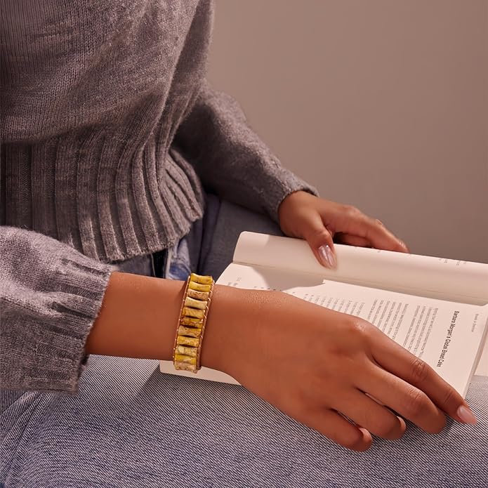 Inspirational Gifts Healing Bracelets for Women，Get Well Soon Encouragement Gifts for Women Friends Sister Mom，Handmade Natural Stone Healing boho Friendship Jewelry for women