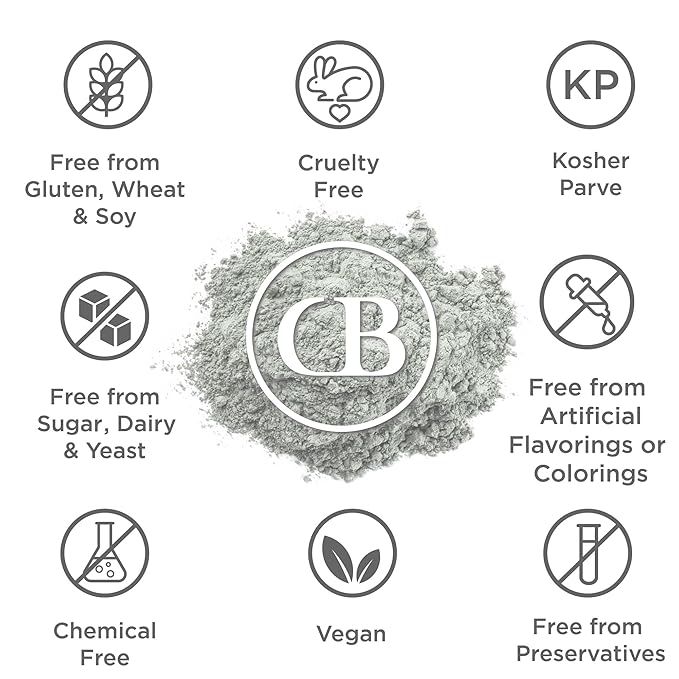 California Biology Kaolin & Calcium Bentonite Clay | Indian Healing Clay for Face & Body | Deep Pore Cleansing Facial Mask & Clay Body Scrub | Natural Skin Care Mask | 6 Count
