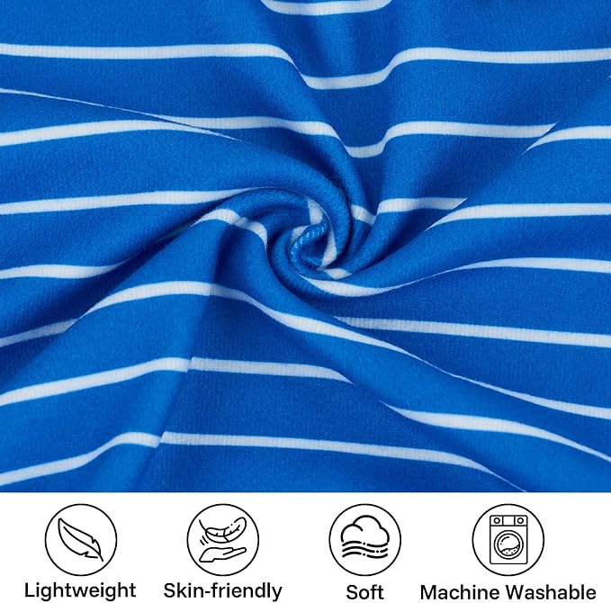 XPUDAC 4 Pack Dog Pajamas Striped Dog Clothes for Medium Large Dogs Girl Boy Comfy Puppy Outfit Doggy Jammies Onesie Pet Costume, 4XL