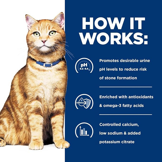 Hill's Prescription Diet c/d Multicare Urinary Care Wet Cat Food | #1 Veterinarian Recommended, Tuna & Vegetable Stew, 2.9 oz. Cans, 24-Pack