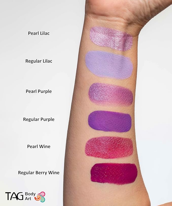TAG Face and Body Paint - Pearl Purple 32gm