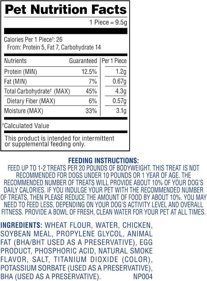 Canine Carry Outs?Chicken?Flavor?Soft Dog Treats, 47 Oz. Bag?