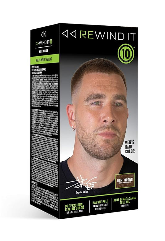 REWIND IT 10 Light Brown Men's Hair Color