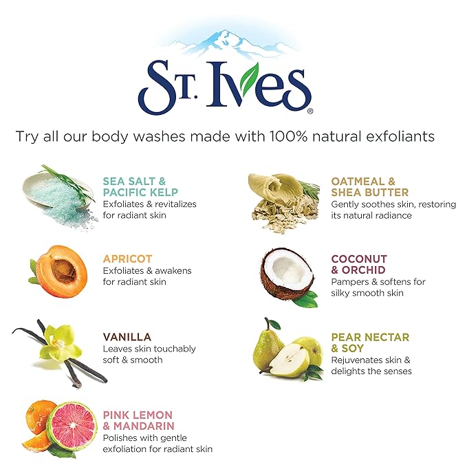 St. Ives Fresh Skin Scrub, Apricot, 1 oz (Travel Size)
