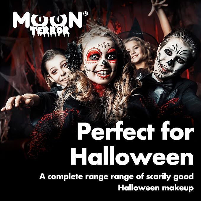 Halloween Face Paint Stick Body Crayon by Moon Terror, SFX Make up - Pumpkin Orange - Special Effects Make up - 0.12oz