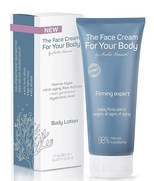 Crepe Firming Advanced Cream - European Hi-tech Skin care - Hyaluronic Acid in the 50-3000 kDa Molecular Spectrum - Tightening & Lifting Collagen Repair Treatment - Best for Body, Face and Neck 7.5 oz