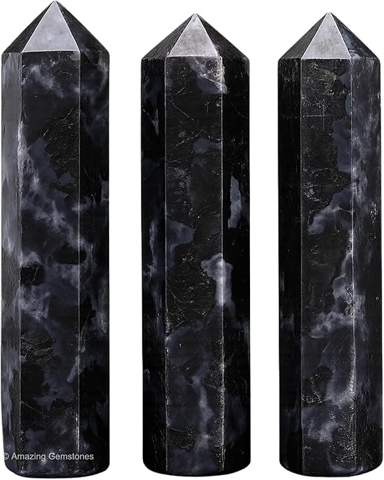 Amazing Gemstone Crystal Points Bulk Healing Crystals & Stones - Premium Single Terminated Healing Wand Point Bulk Crystals for Crafts, Crystal Grid, DIY Work