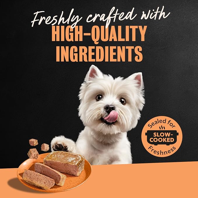 Cesar Classic Loaf in Sauce Wet Dog Food, Chicken & Liver, 3.5 oz, 24 Count | Made in USA, Real chicken #1 ingredient, no fillers/added sugar/artificial flavors, use as meal or topper, easy peel trays
