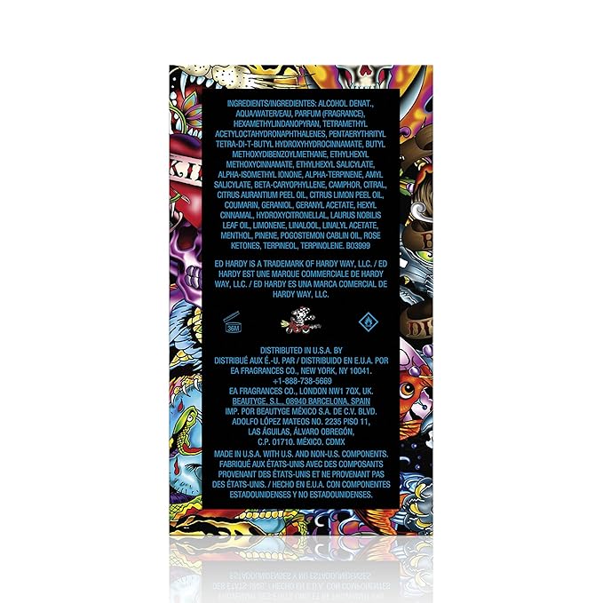 Ed Hardy Hearts & Daggers Women's Perfume Fragrance by Christian Audigier, Eau De Parfum, 3.4 fl oz