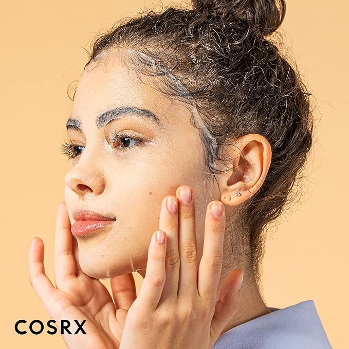COSRX Glazed Donut Look- The Real Snail Mucin 96% Repair Essence with Snail Mucin Sheet Mask (Pack of 10), Hydrating Serum for Face with Snail Secretion Filtrate for Dark Spots and Fine Lines